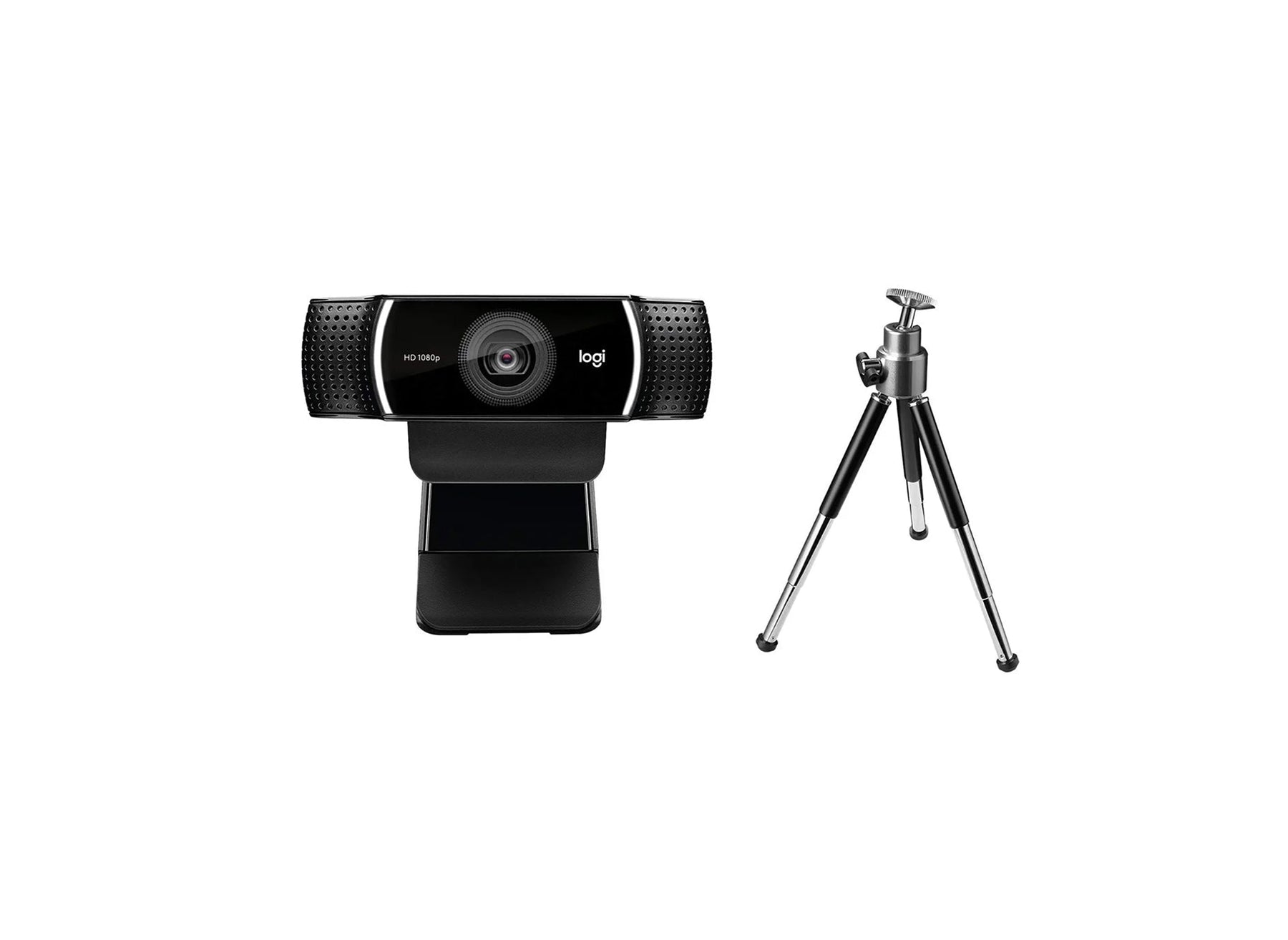 Logitech C922 webcam with tripod