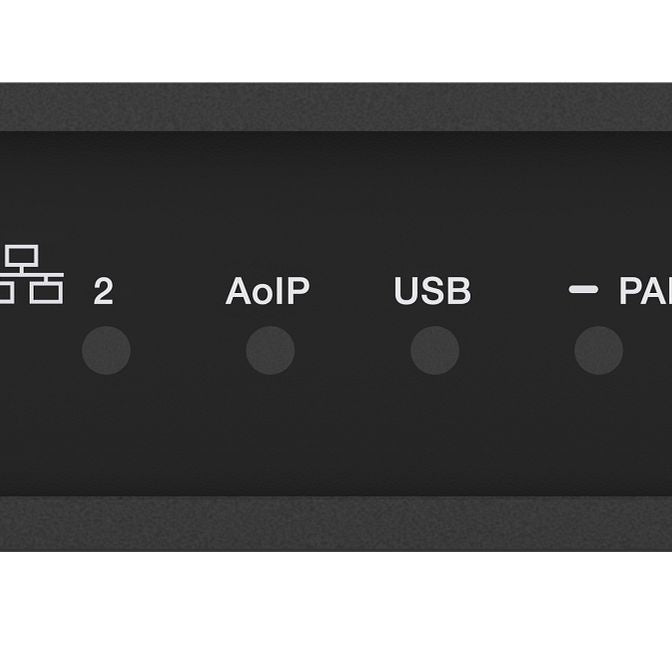 Crestron DM-NAX-AP-100 Audio Processor front view