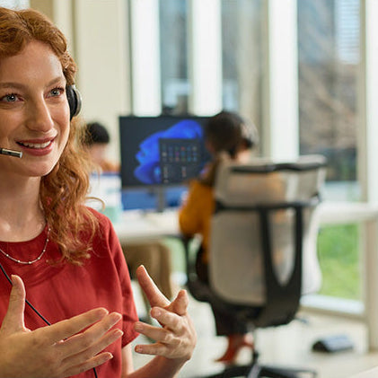 The HP Poly Mission Headsets: Comfort, Clarity, and Control for Modern Work
