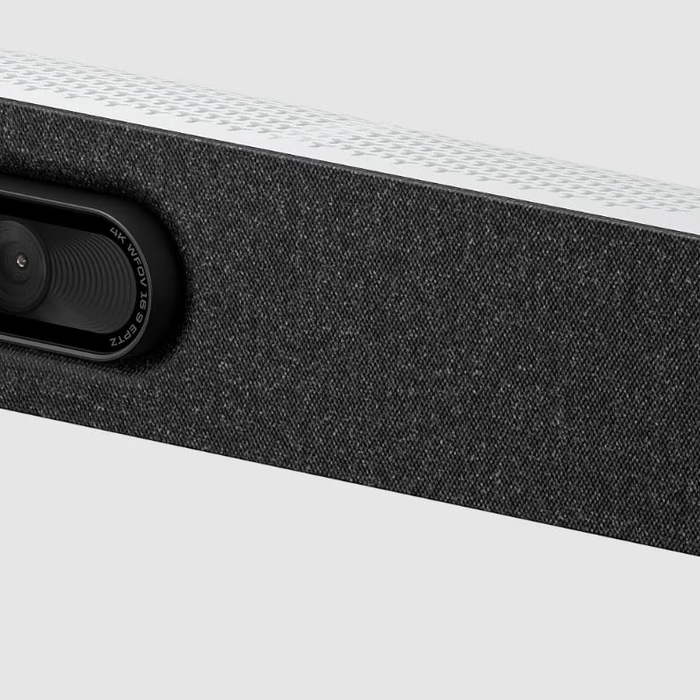  Poly Studio V12 USB video bar for small meeting rooms with 4K camera and AI audio