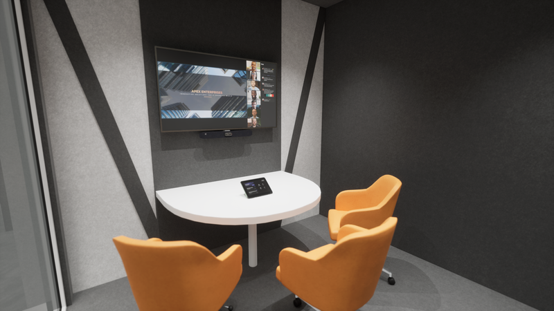HP-Poly Huddle Room with Android - Installation Included