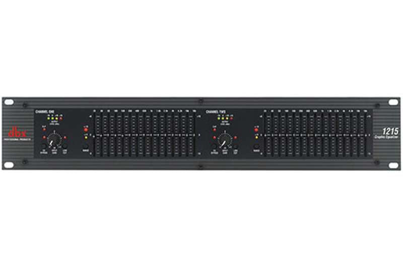 DBX 1215 Dual Channel 15-Band Equalizer