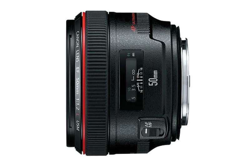 Canon EF 50mm f/1.2L USM Len Lens