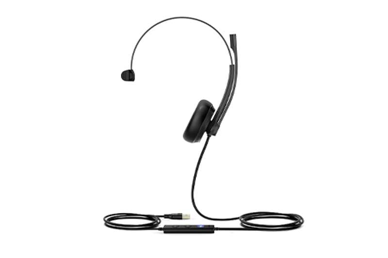 Yealink UH34 Mono USB Wired Headset for Microsoft Teams (1308014)