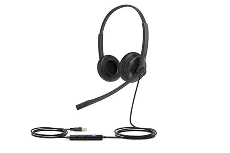 Yealink UH34 Dual USB Wired Headset for Microsoft Teams (1308043)