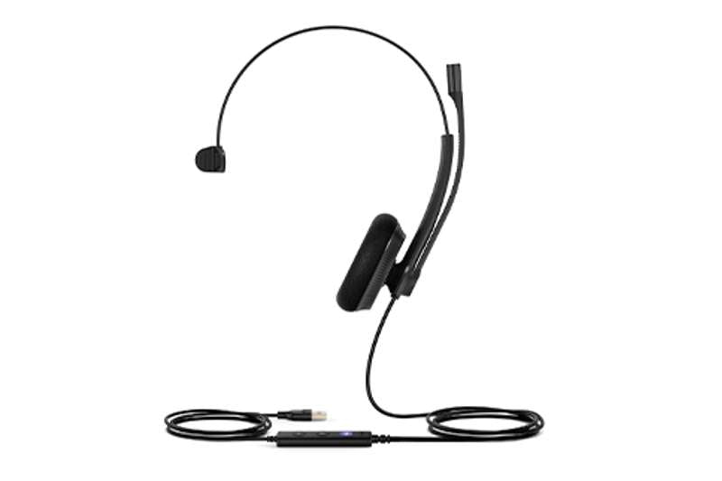 Yealink UH34 Lite Mono Wired Headset for Microsoft Teams (1308046)