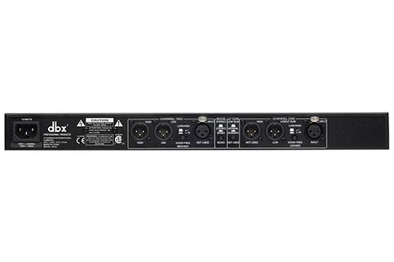 DBX 223xs Stereo 2-Way/Mono 3-Way Crossover with XLR C