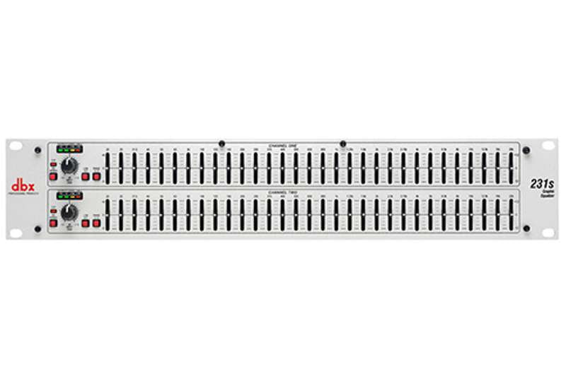 DBX 231S Dual Channel 31-Band Equalizer