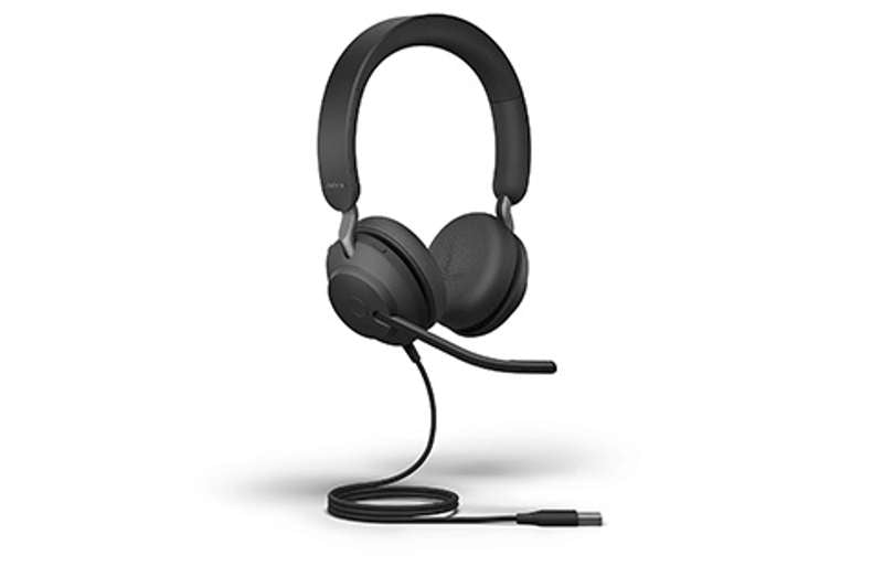 Jabra Evolve2 40 USB-A UC Stereo Headset (24089-989-999)