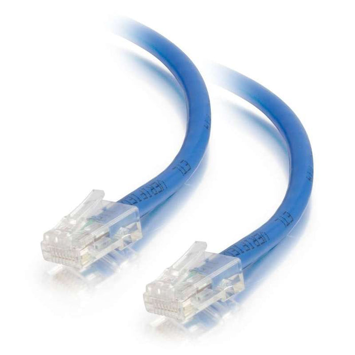 Cables To Go 1ft Cat5e Nonbooted UTP Cable-Blue