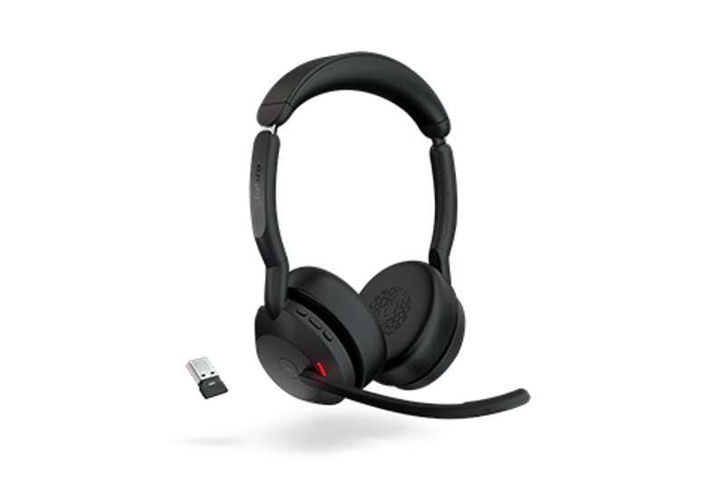 Jabra Evolve2 55 Link380a MS Stereo Headset 25599-999-999-01