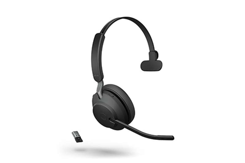 Jabra Evolve2 65 Wireless Mono UC Headset, Link 380a (26599-889-999)