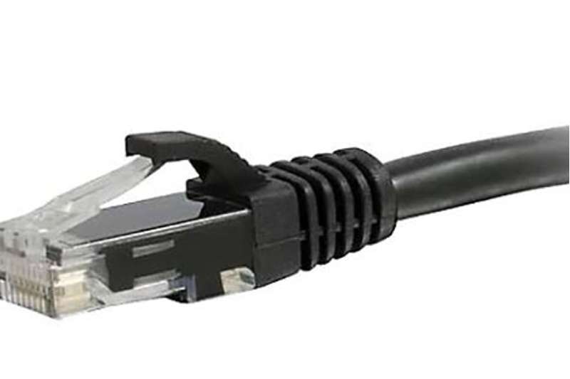 Cables To Go 100ft Cat6 Snagless Unshielded -UTP- Ethernet Network Patch Cable - Black