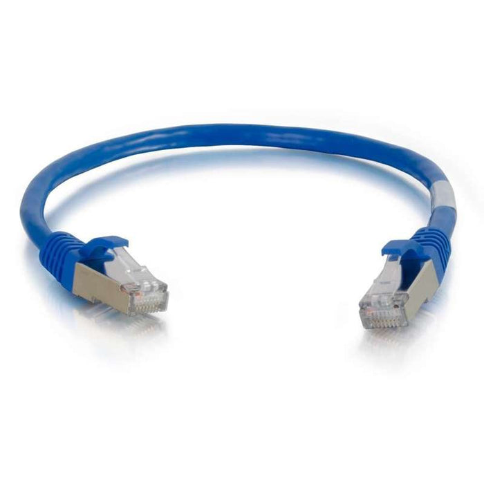 Cables To Go 3ft Cat5e Molded STP Cable-Blue