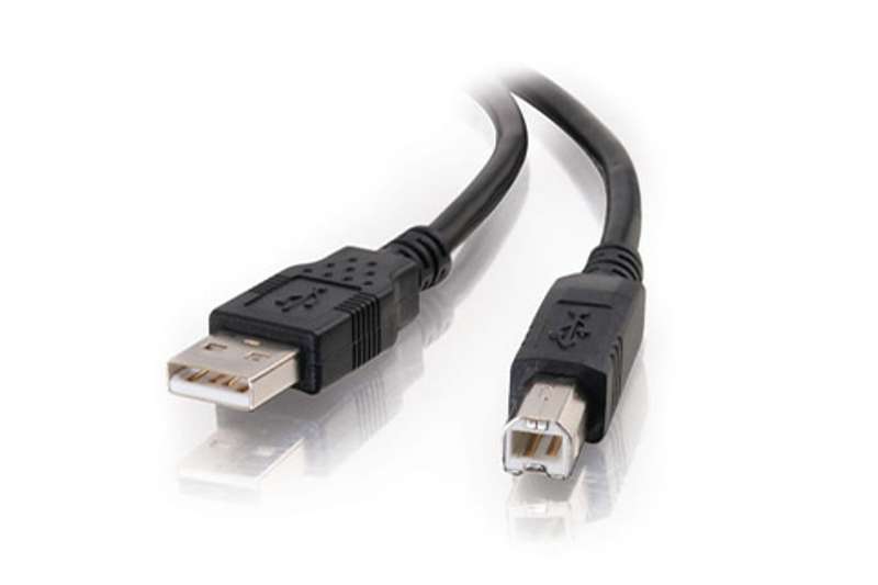 Cables To Go 1m USB 2.0 A/B Cable - Black (3.3ft)