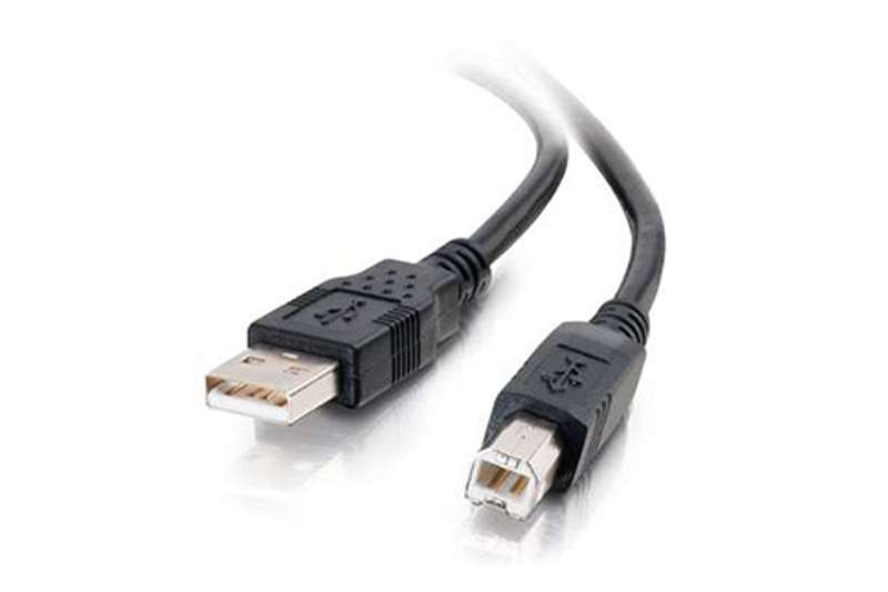 Cables To Go 2m USB 2.0 A/B Cable - Black (6.6ft)