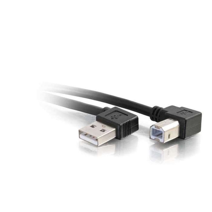 Cables To Go 1m USB 2.0 Right Angled A To B M/M