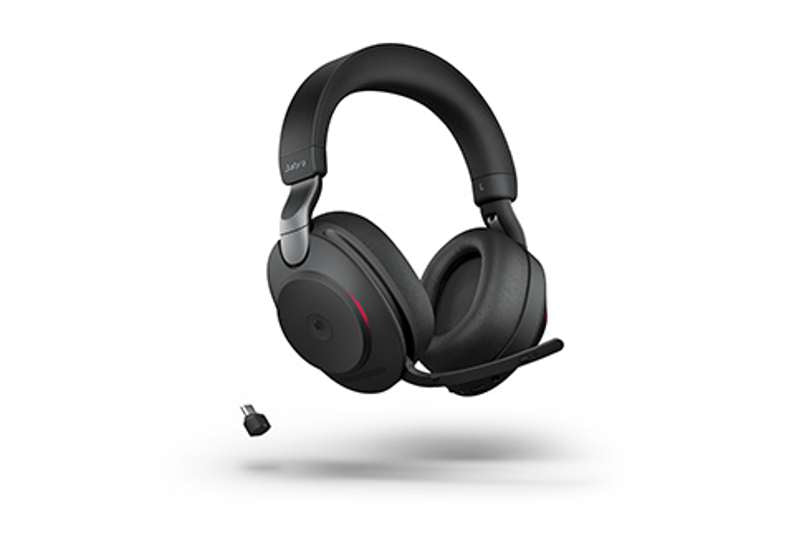 Jabra Evolve2 85 Wireless Headset with Link 380c, Teams (28599-999-899)