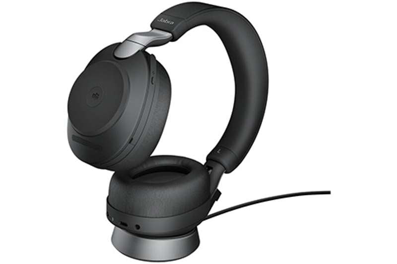 Jabra Evolve2 85 USB-A MS Teams Stereo w/ Charging Stand (28599-999-989)