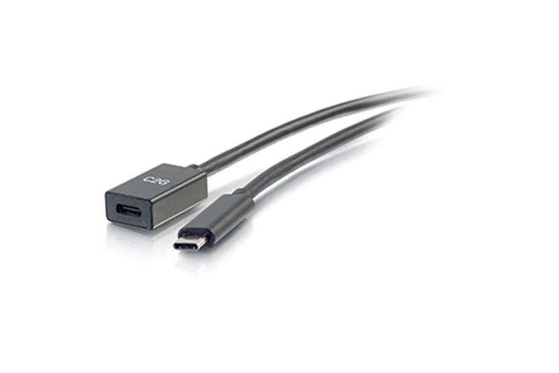 Cables To Go 3ft USB-C to C 3.1 (Gen 1) Male to Female Extension Cable