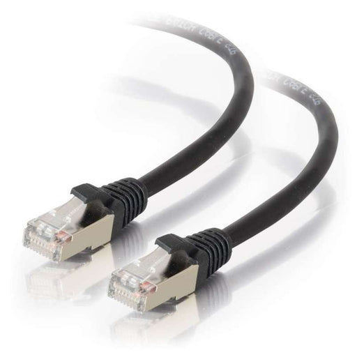 Cables To Go 10ft Cat5e Molded STP Cable-Black