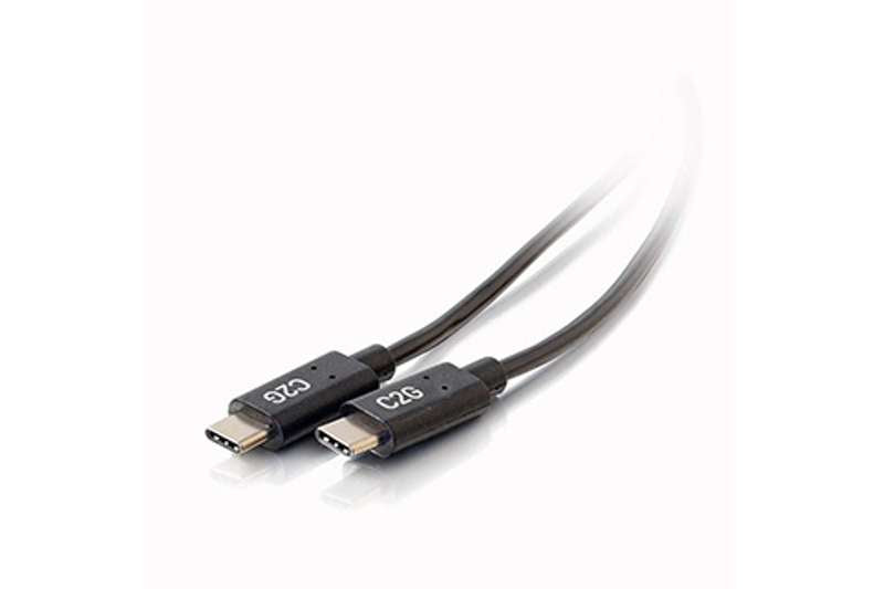 Cables To Go 6ft (1.8m) USB-C 2.0 Male to Male Cable