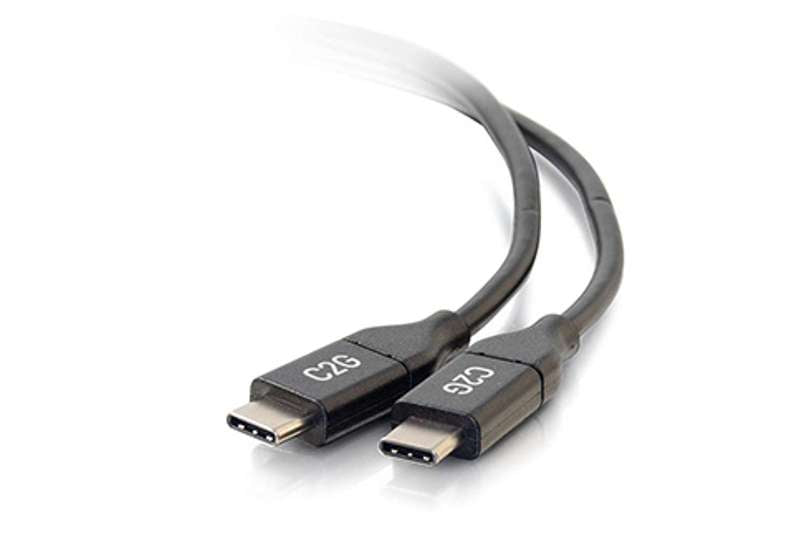 Cables To Go 6ft (1.8m) USB-C to C 2.0 Male to Male Cable