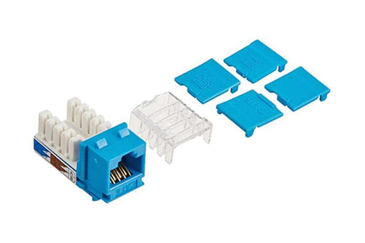 Cables To Go Cat6 RJ45 UTP Keystone Jack - Blue