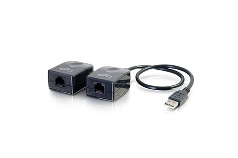 Cables To Go USB 1.1 Over Cat5 Superbooster Extender Dongle Kit