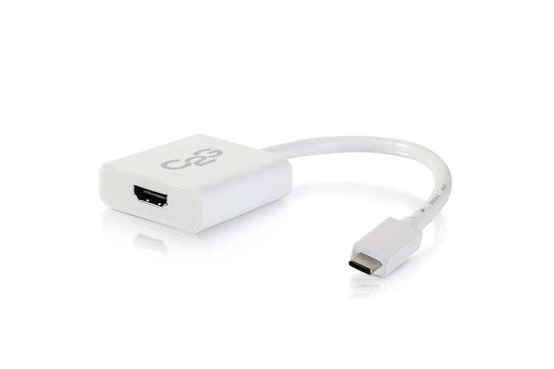 Cables To Go USB-C to HDMI Audio/Video Adapter Converter - 4K 30Hz - White