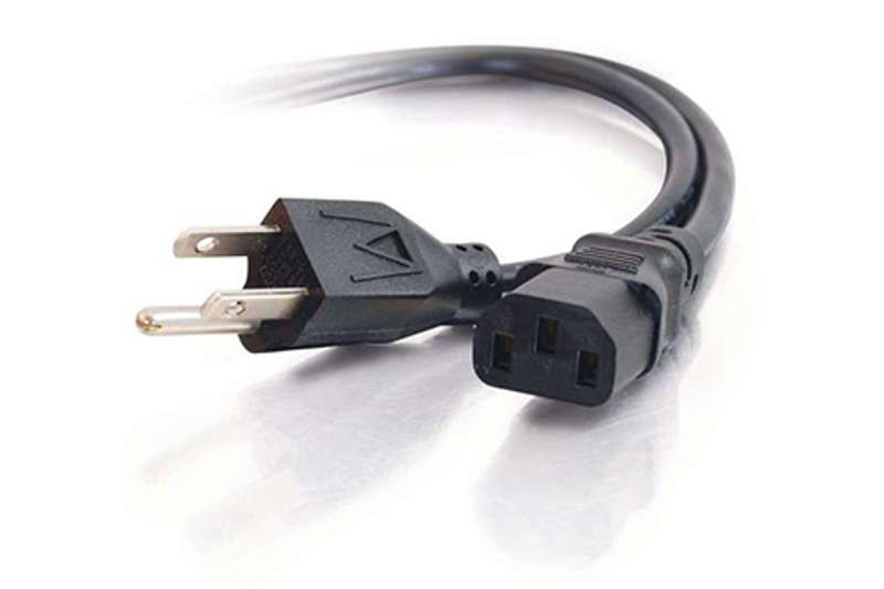 Cables To Go 1ft 18 AWG Outlet Saver Power Extension Cord