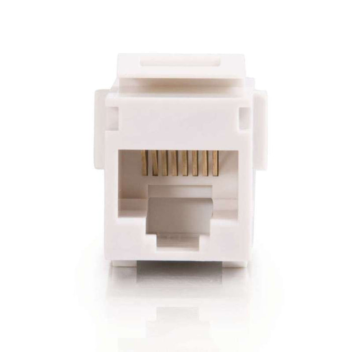 Cables To Go RJ45 8P8C Keystone insert Coupler White