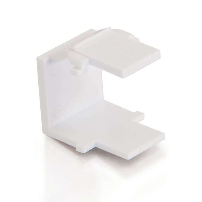 Cables To Go Snap-in Blank Keystone Modularule White