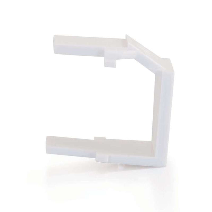 Cables To Go Snap-in Blank Keystone Modularule White