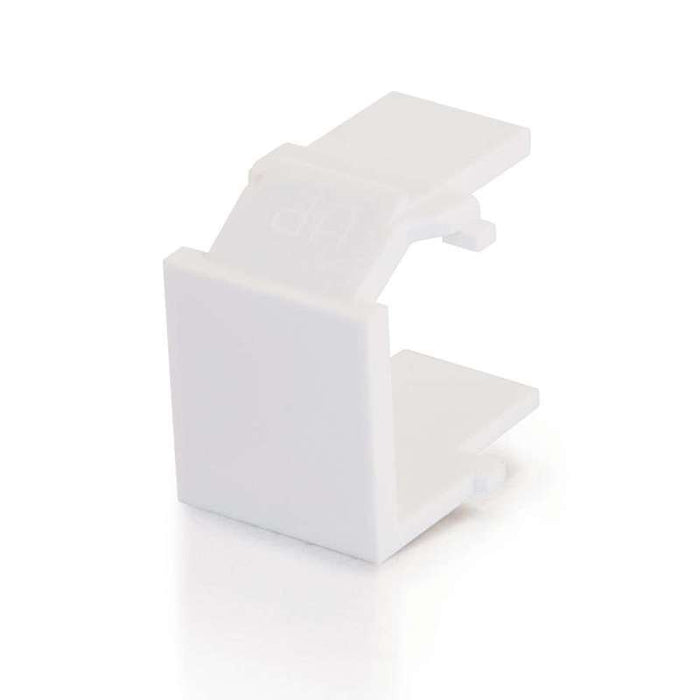 Cables To Go Snap-in Blank Keystone Modularule White