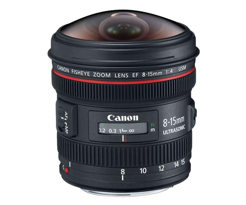 Canon EF 8-15mm f/4L Fisheye USM Lens