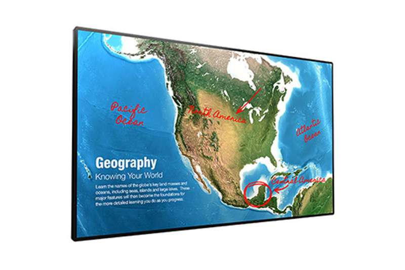 Sharp 55'' 4W-B55FT5U Class AQUOS BOARD Interactive LCD Display