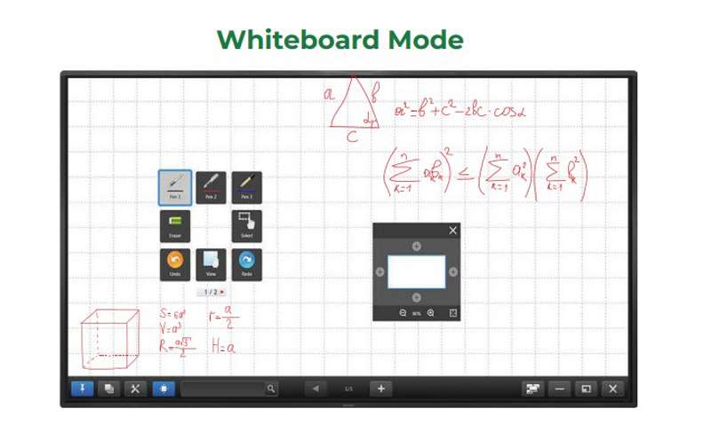 Sharp 65'' 4W-B65FT5U Class AQUOS BOARD Interactive LCD Display