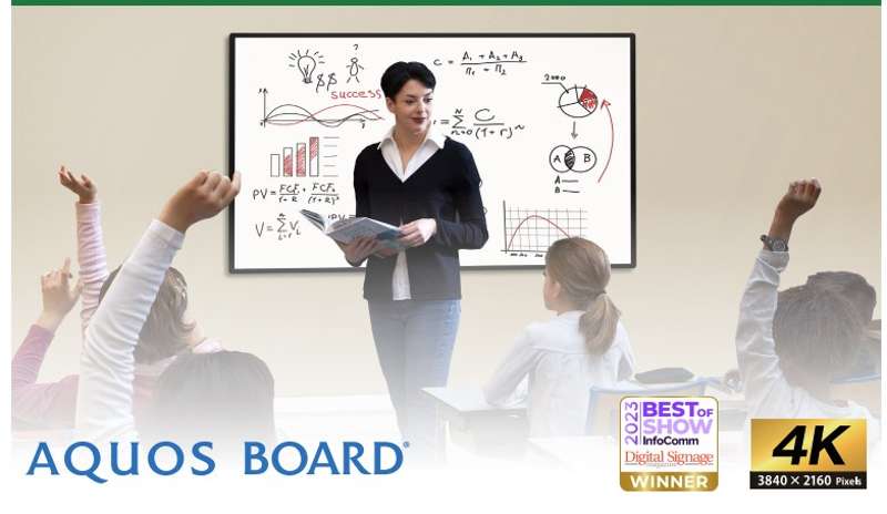 Sharp 86'' Class AQUOS BOARD Interactive LCD Display