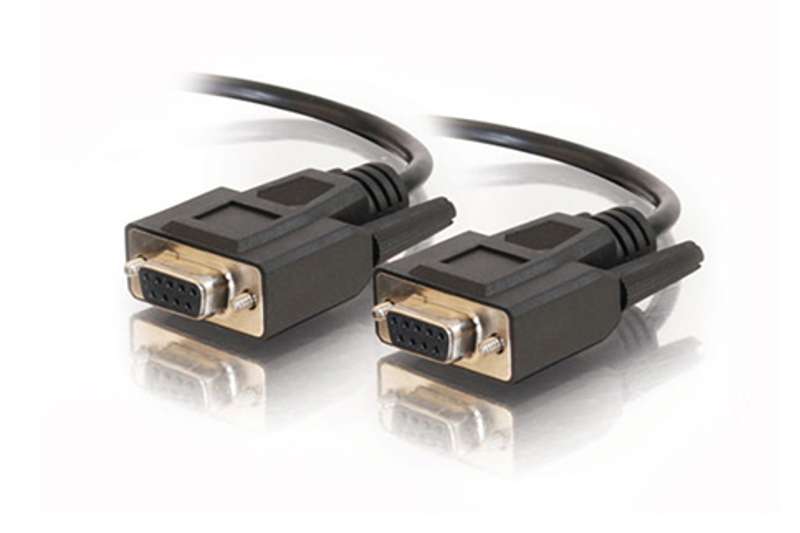 Cables To Go 6ft DB9 F/F Serial RS232 Cable - Black