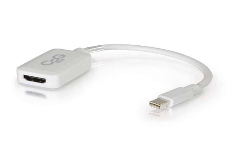 Cables To Go 8in Mini DisplayPort Male to HDMI Female Adapter Converter