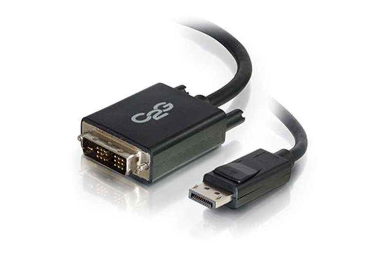 Cables To Go 6ft DisplayPort Male to Single Link DVI-D Cable