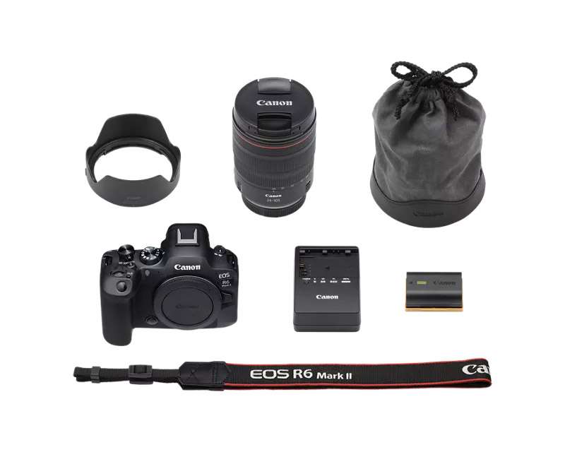 Canon EOS R6 Mark II RF24-105mm F4 L IS USM Lens Kit