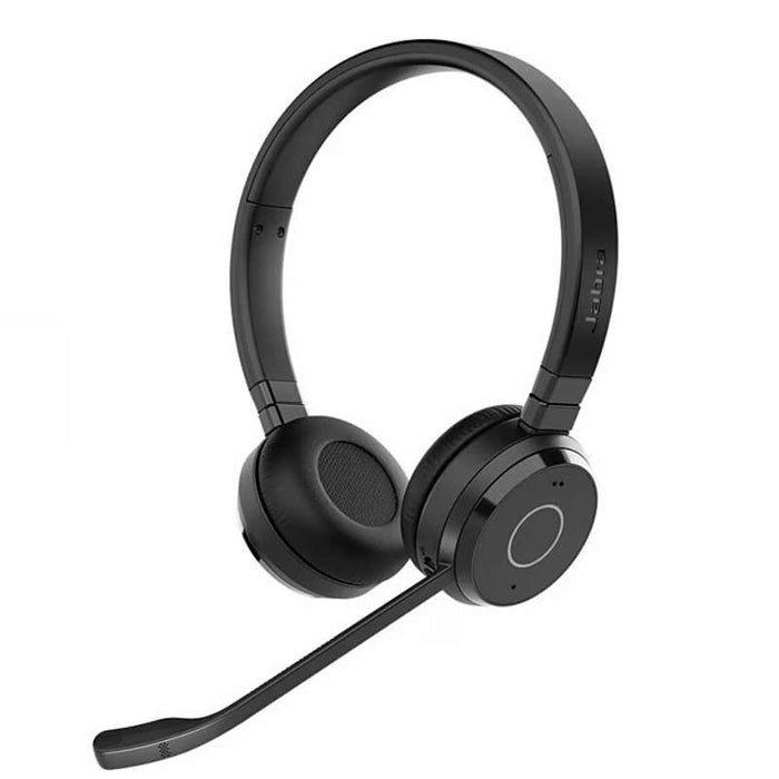 Jabra Evolve 65 TE Link 390a UC Stereo Wireless Headset + Stand (6699-833-499)