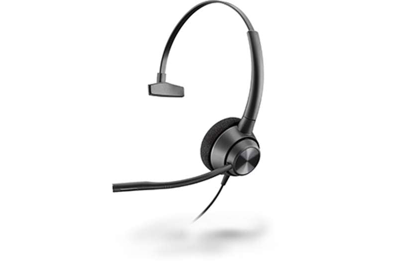 Poly EncorePro 310 Mono QD Call Center Headset (77T43AA)