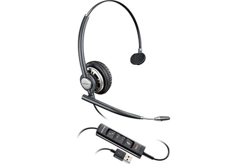 Poly EncorePro 715, Over-the-head, Monaural Headset (783N5AA)