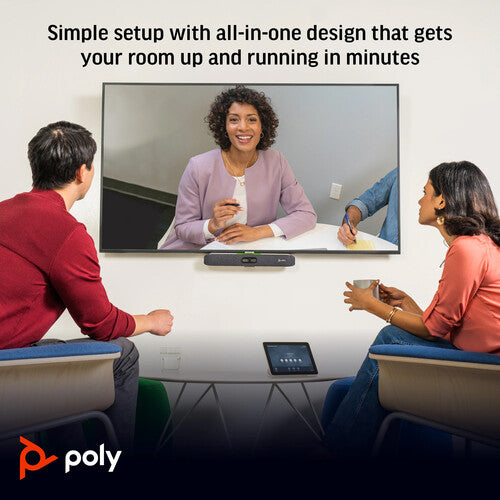 Poly Studio X30 Video Conferencing Kit With Poly TC8