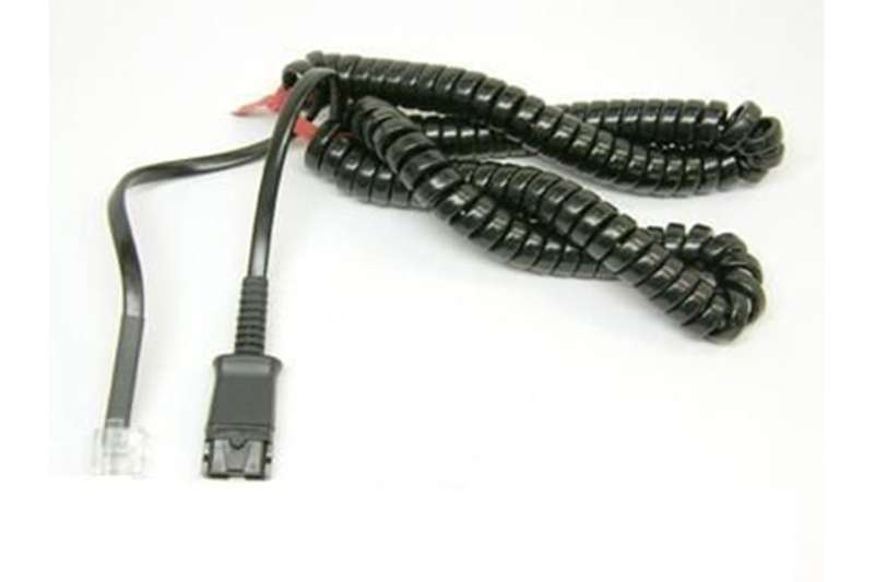 Poly 10 Inch Coil Cable M15 for H-Series Headset