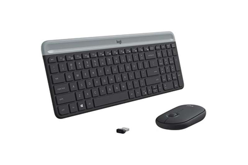 Logitech Slim Wireless Keyboard and Mouse Combo MK470