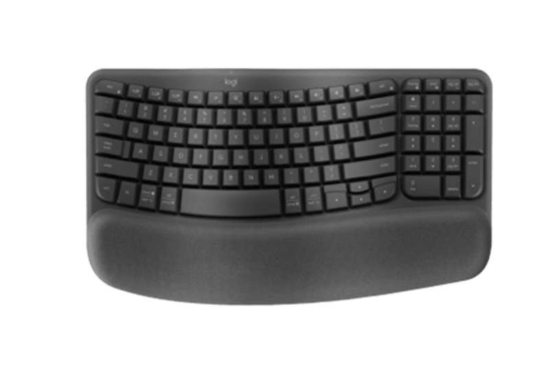 Logitech Wave Keys Wireless Ergonomic Keyboard